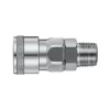 Steel Female Socket x Male BSP Thread Nitto Style Quick Connect