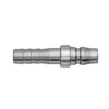 Steel Male Plug x Hose Barb Nitto Style Quick Connect