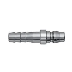 Steel Male Plug x Hose Barb Nitto Style Quick Connect