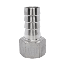 bsp female thread male barb stainless steel 316 hex