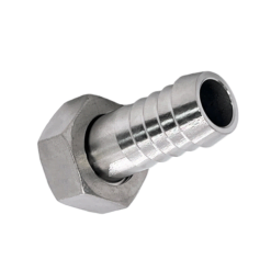 nut and tail bsp female thread male barb stainless steel 316 hex