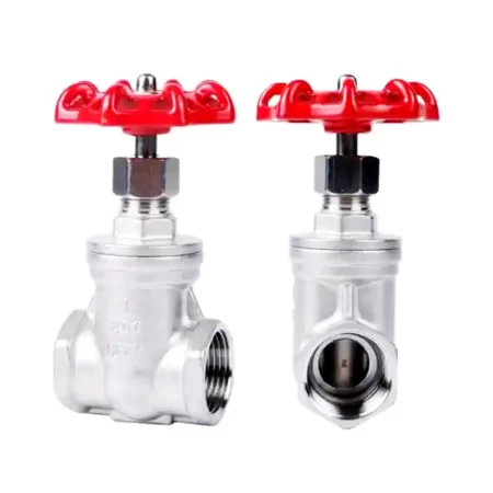 stainless steel gate valve female bsp thread water management premium