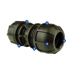 philmac utc universal transition coupling pipe repair joiner