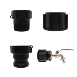 IBC Bulk container fitting camlock coupling buttress thread male female Kit Tap adaptor Banjo