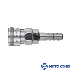 nitto kohki hose barb socket coupler air hose fitting stainless steel