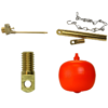 Philmac Brass Megaphil Long Arm Float Adaptor
