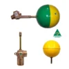 Alderdice Brass Clear Float and Foot Valves