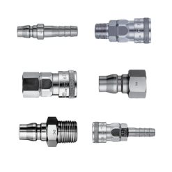 Nitto Kohki SS Quick Connect Air and Water Fittings Hi Cupla