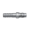 Nitto Kohki SS Quick Connect Male Plug x Hose Barb Hi Cupla