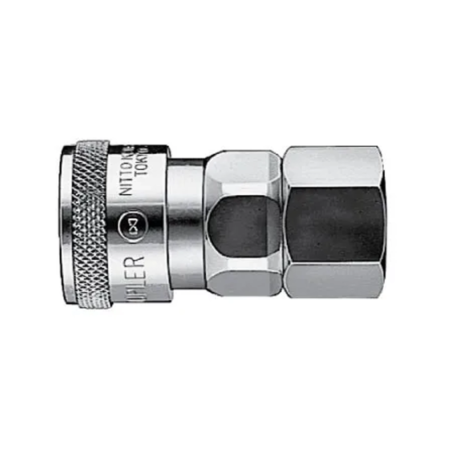 Nitto Kohki SS Quick Connect Socket x Female BSP Hi Cupla