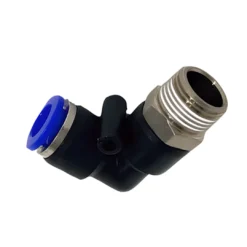 Nylon Push In Air Fitting Elbow Male BSP Thread x Metric Tube