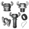 Zinc-Plated Iron Minsup Air Claw Couplings Type A BSP Thread