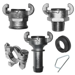 Zinc-Plated Iron Minsup Air Claw Couplings Type A BSP Thread