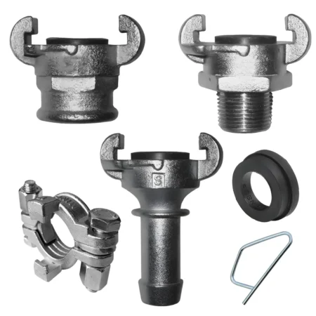 Zinc-Plated Iron Minsup Air Claw Couplings Type A BSP Thread