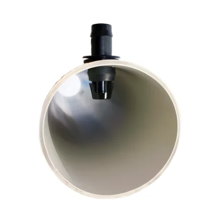 grommet pipe tube insert barb takeoff pvc
