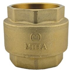 Brass Non-return Spring Check Valve Female BSP Thread General Purpose
